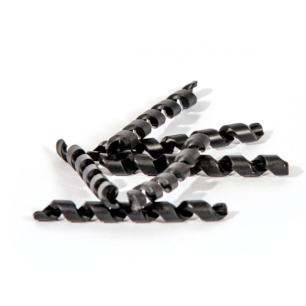 Fibrax Black 10mm Spiral Cable Wrap