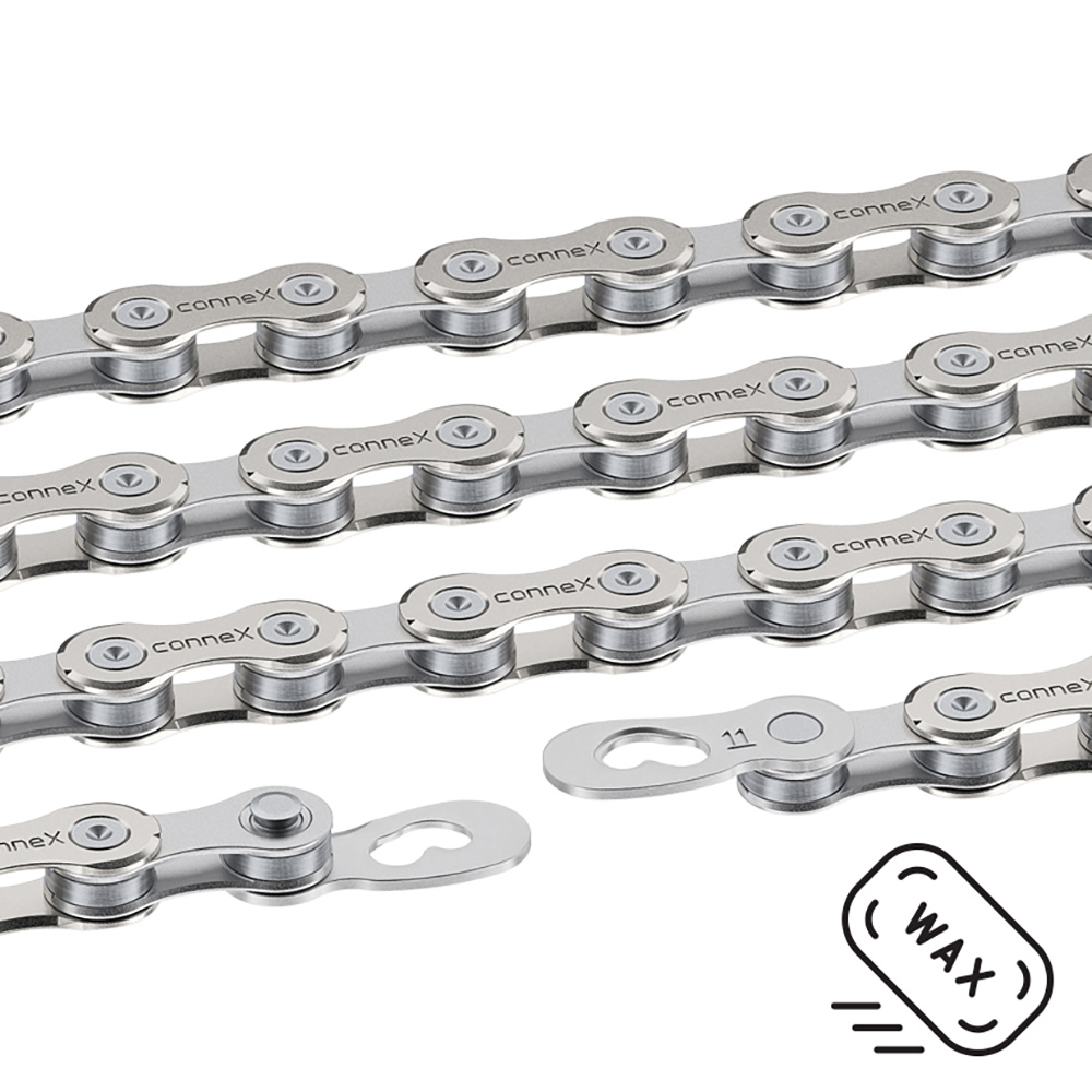 Connex 11WAX Bicycle Chain Nickel 11 Speed