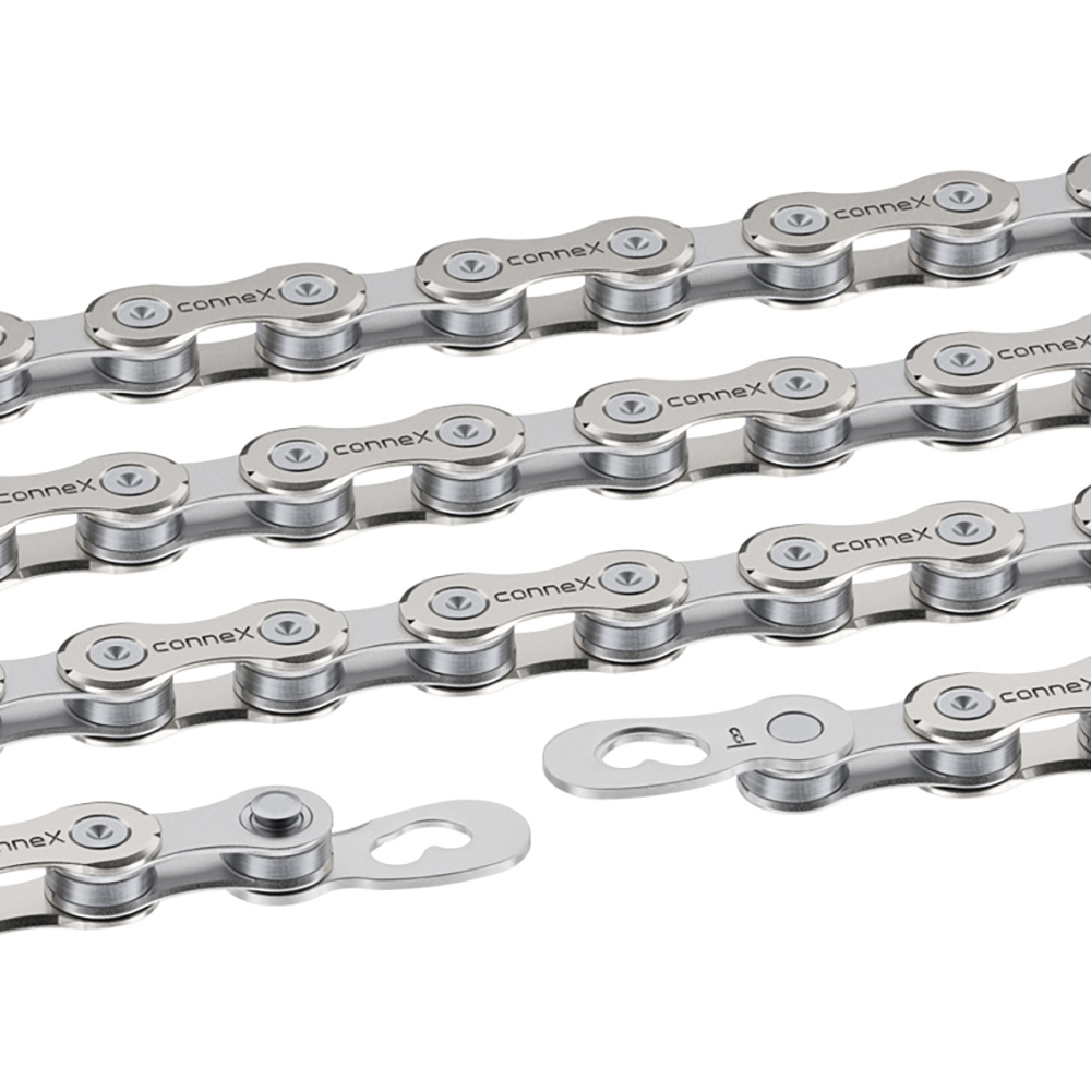 Connex 8SE 8 Speed 136 Link Bicycle Chain Nickel