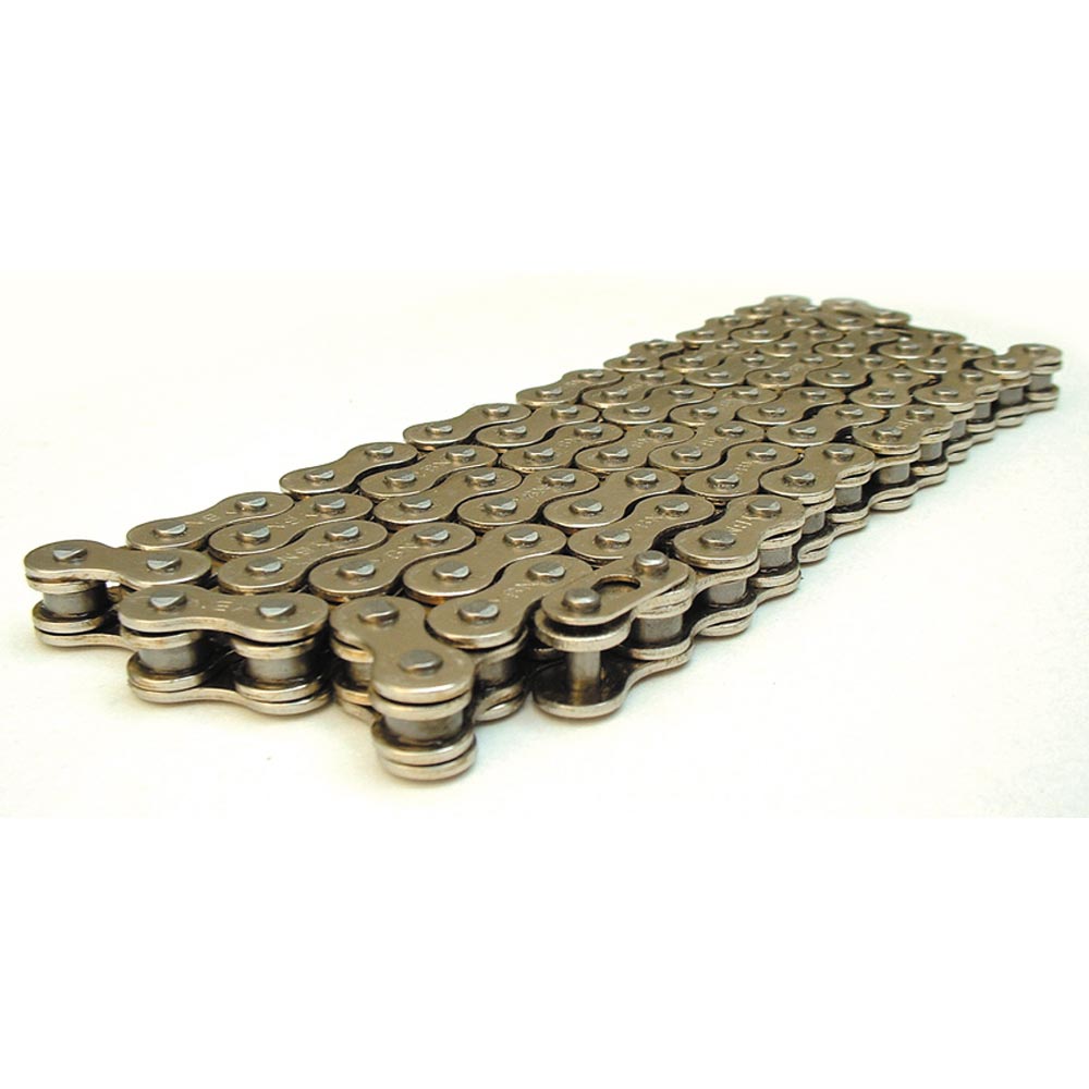 Gusset Tank Chain 1/2 x 1/8" 102 Links Chrome