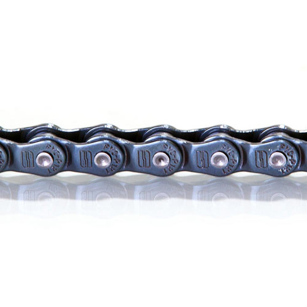 Volume BMX Half Link Chain 100 Links 1/8" Black/Silver