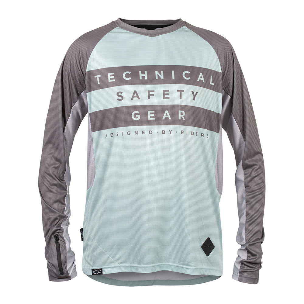 TSG Cycle MTB Jersey Long Sleeve Breeze Top Lime/Anthracite