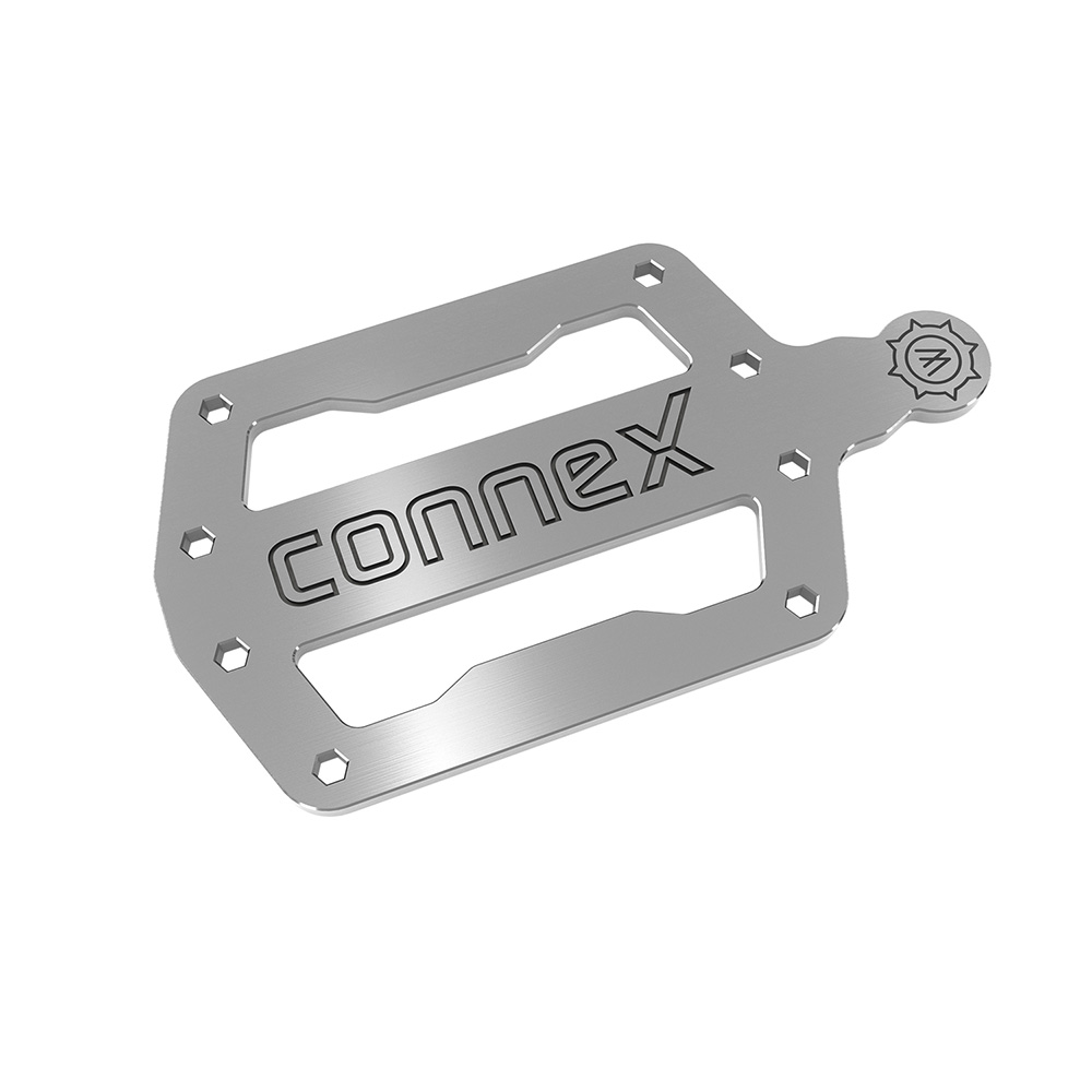 Connex Chain Ring Wear Indicator Silver Sprocket