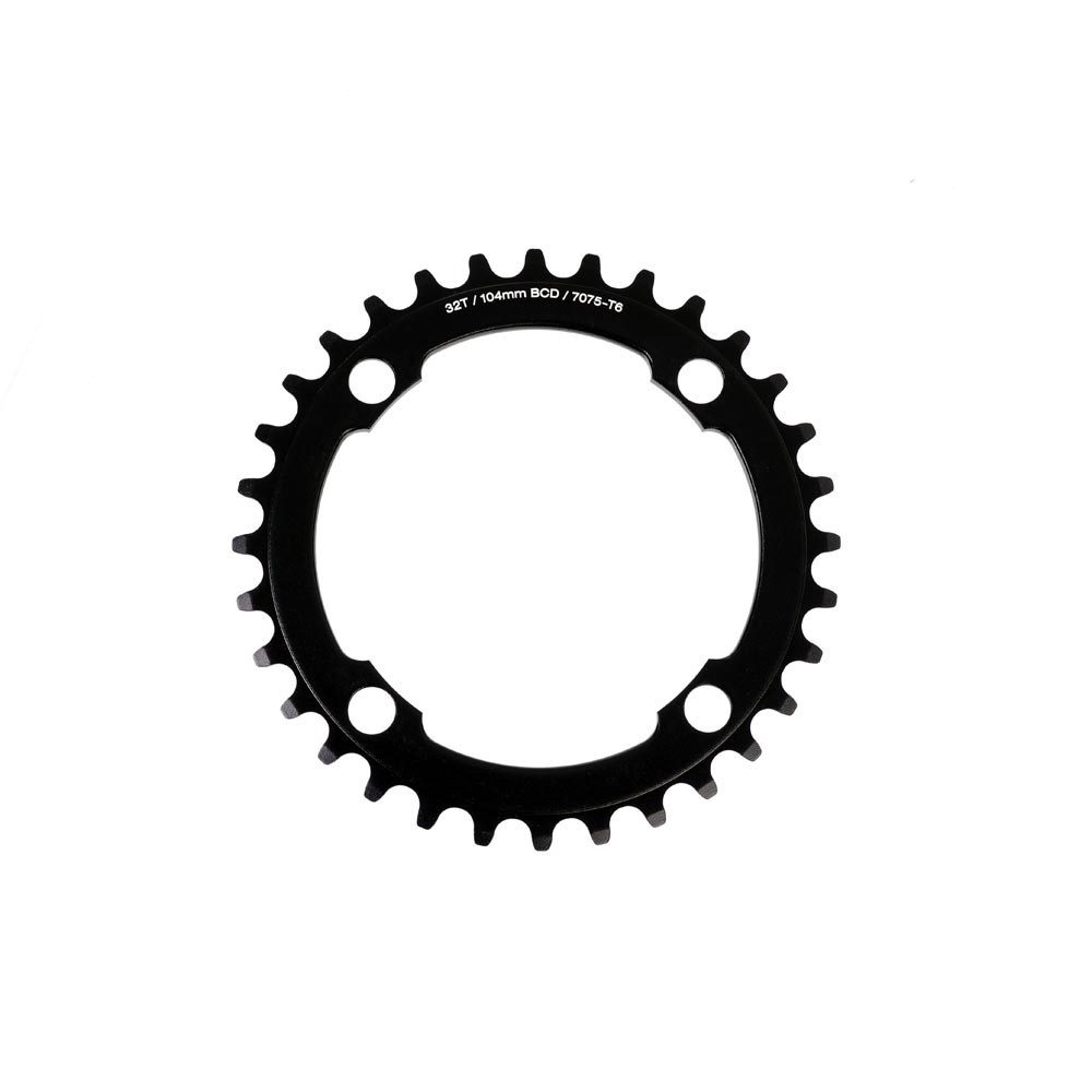 Dimension Standard 4 Arm Middle Chainring 104 BCD 32T Black
