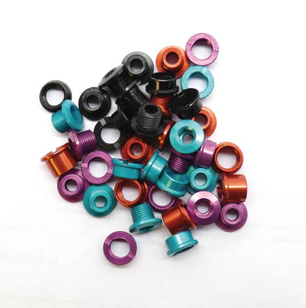 ID Single Chainring Bolts Alloy Set of 5