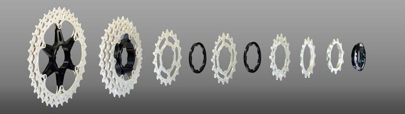 SunRace MX 10 speed Cassette 11-36T Champagne