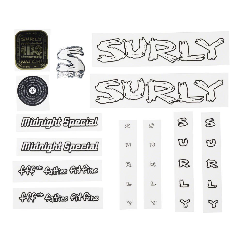 Surly Frame Decal Kit Midnight Special