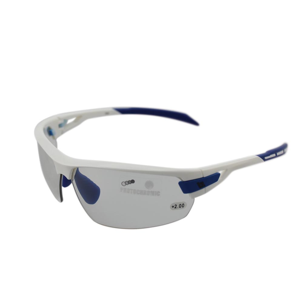 BZ Optics White/Blue 1.5 PHO Bi-focal Polarised Photochromic Glasses