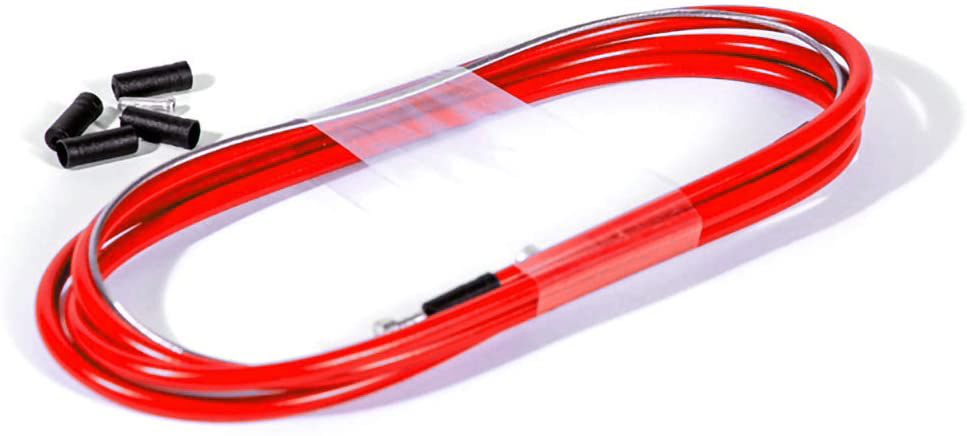 Fibrax Stainless Steel Brake Cable Pear End Red