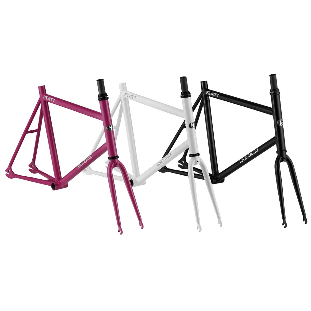 Dia Compe ENE Flat-1 20" Wheel Urban Frameset 460mm