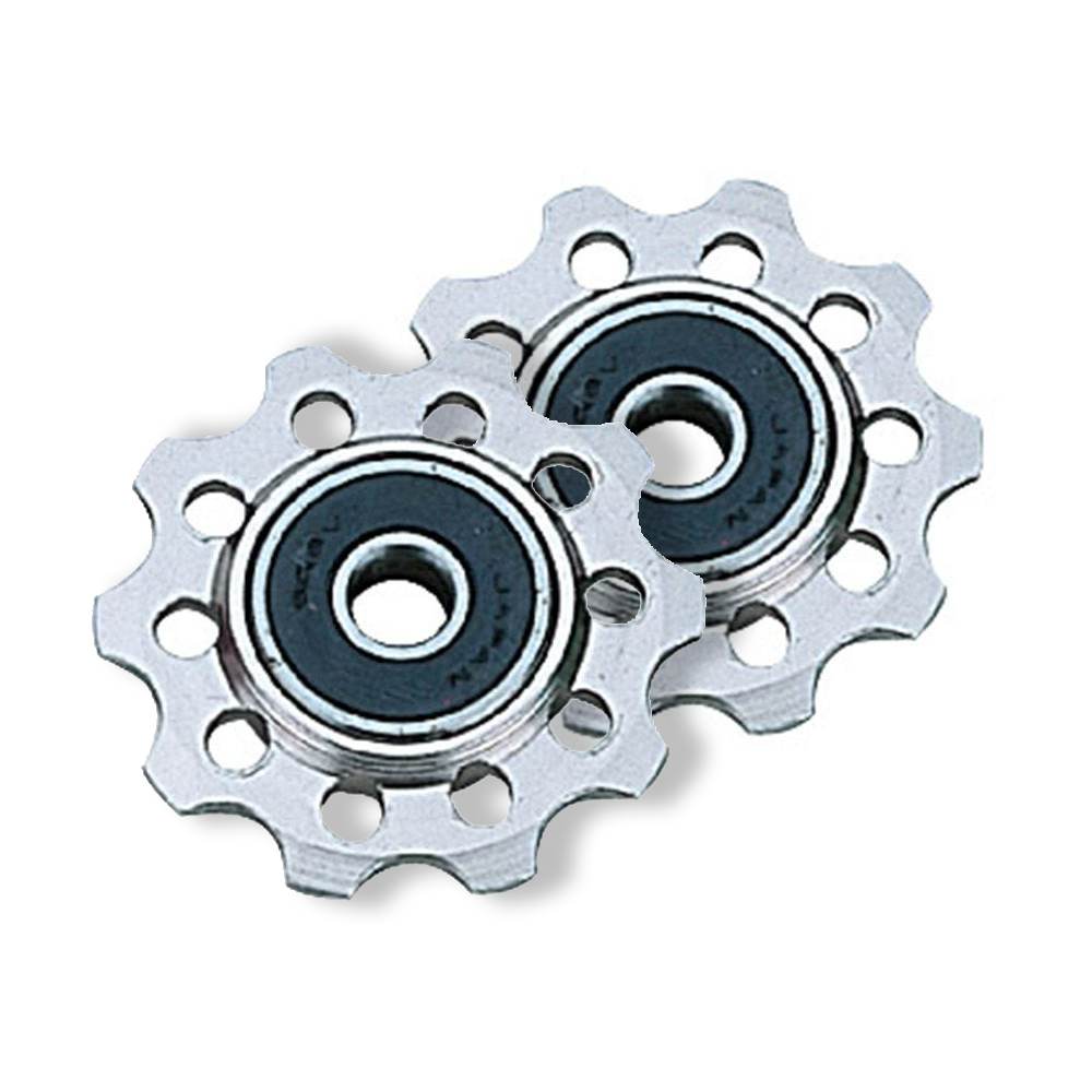 ETC Replacement Jockey Wheel 10T Pair Silver