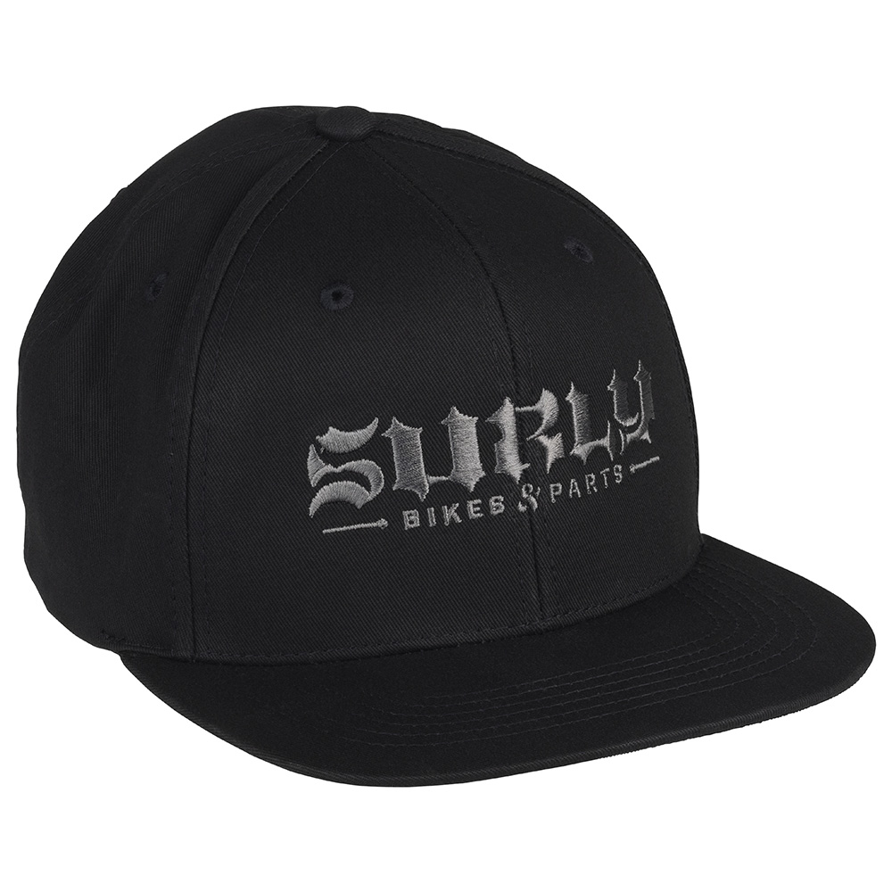 Surly Black One Size Born to Lose Snap Back Hat