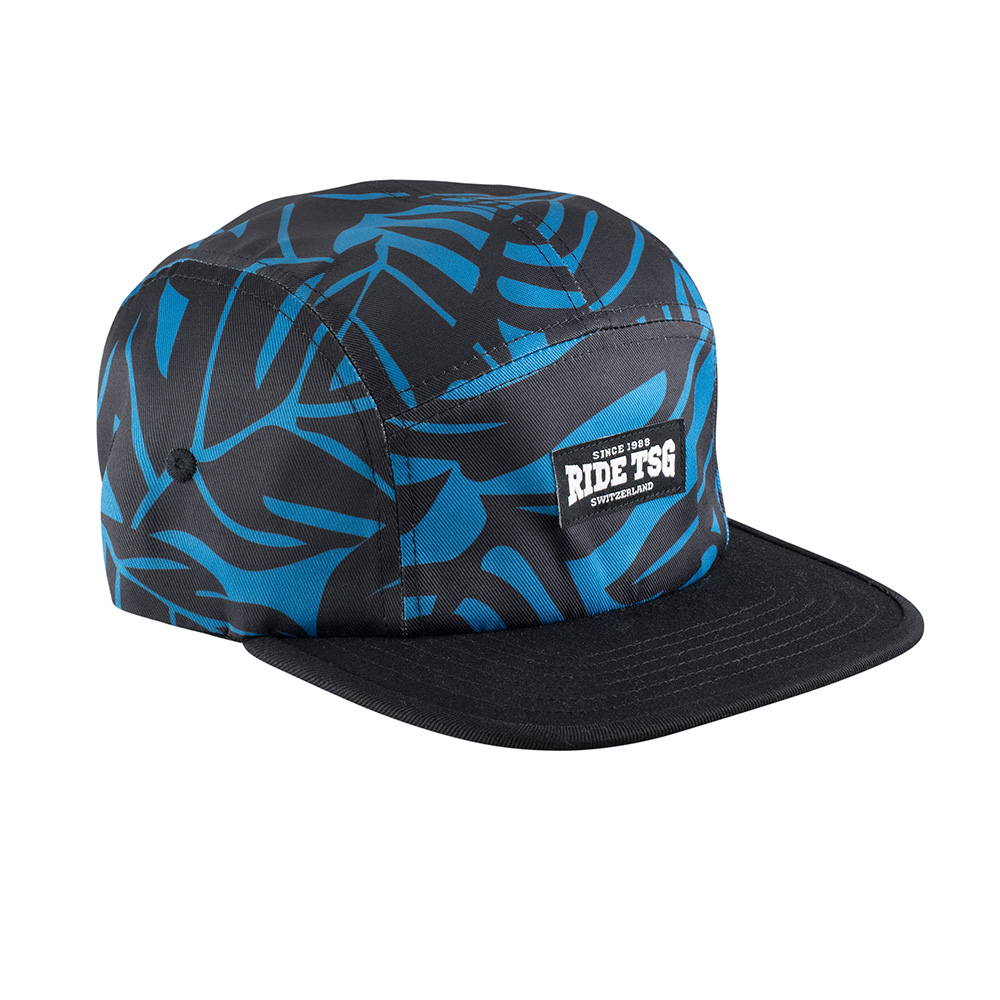 TSG Floral Blue One Size 5 Panel Cap