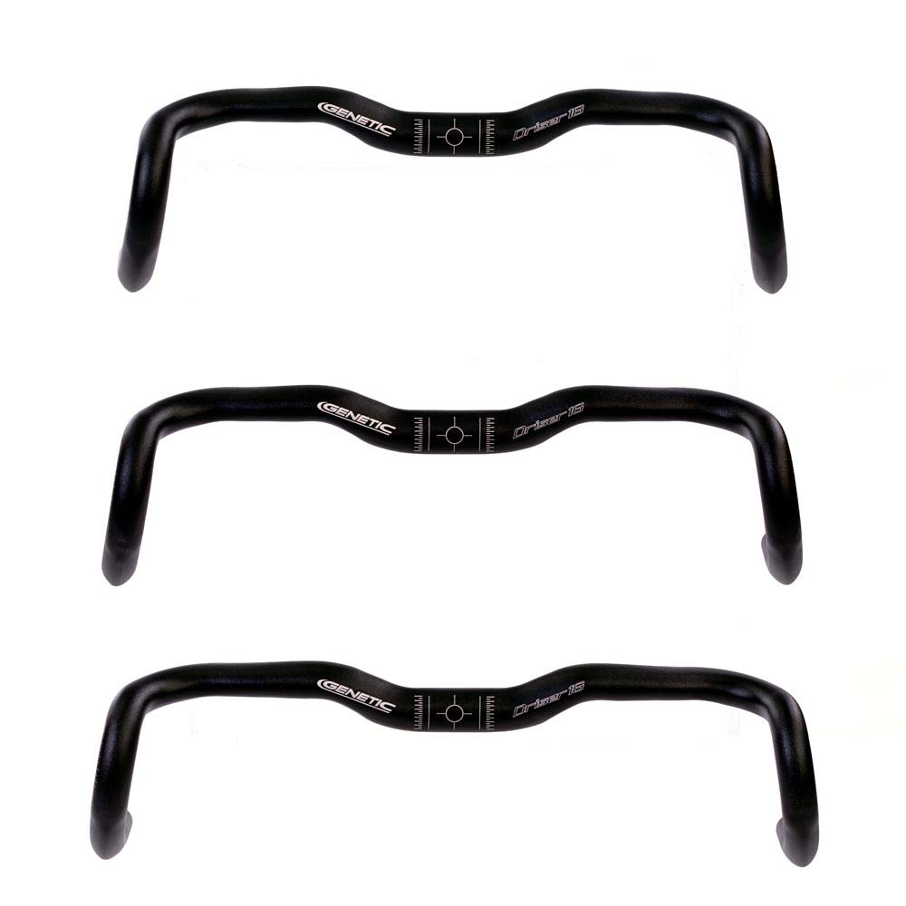 Genetic Driser 16 Road Handlebars Black – 400mm , 420mm & 440mm