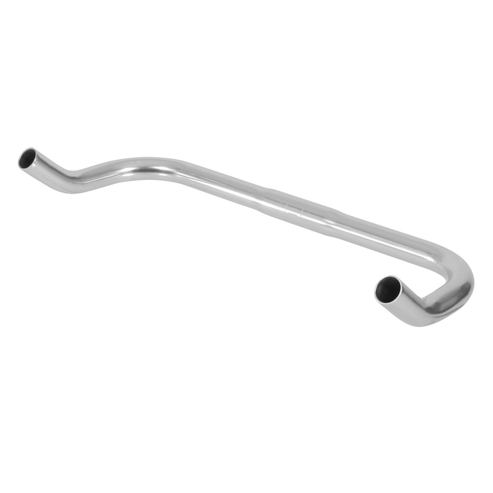 Genetic Toro Bullhorn Road Alloy Handlebars 26.0mm Clamp Silver