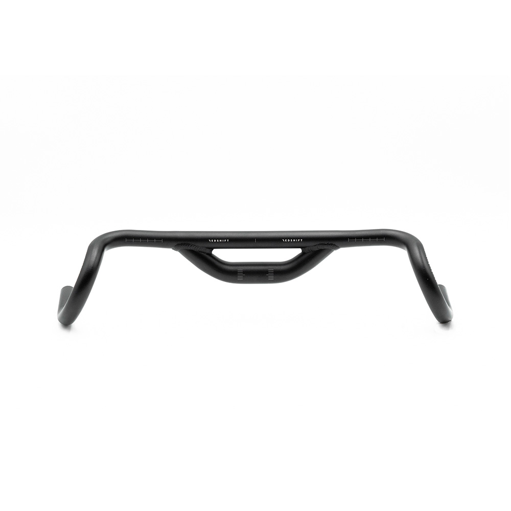 Redshift Sports Black 44cm Top Shelf Handlebar 50mm Rise