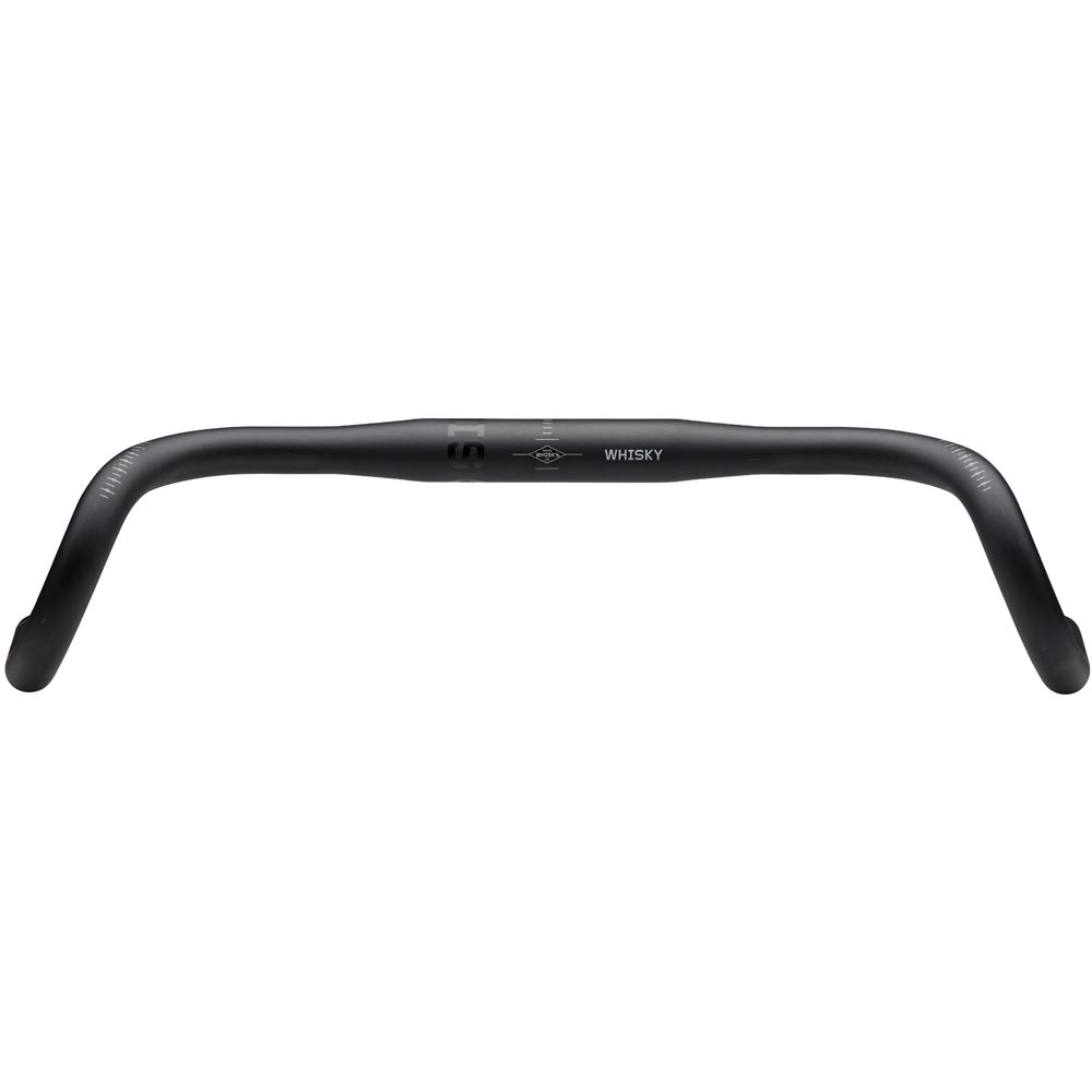 Drop Bar Road Handlebars Whisky Parts Co No7 24F Matte Black 40cm