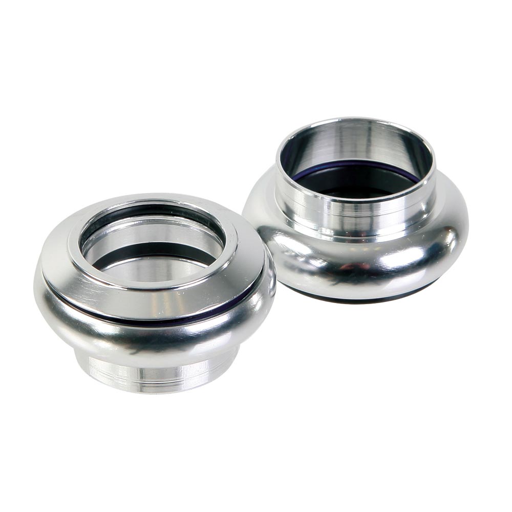 Genetic Cranium Threadless Sealed Bearing Headset 1" Silver