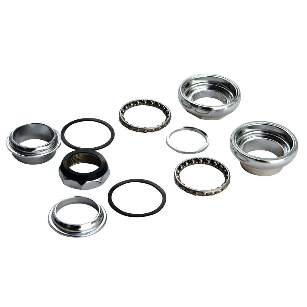 Genetic Crainium Threaded Headset 1" 22.2x30x26.4mm Silver