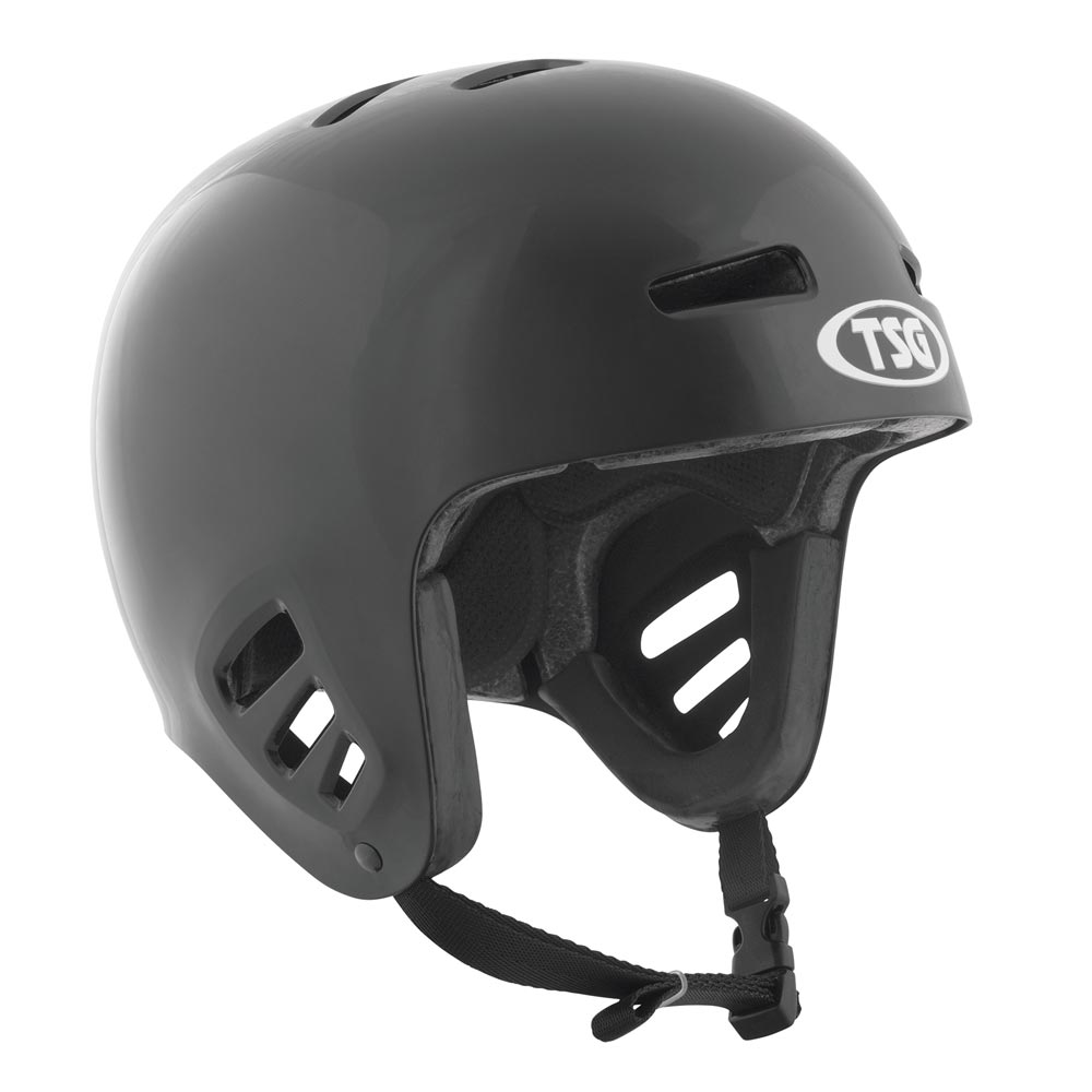 TSG Dawn Flex Bike BMX MTB Skate Ski Helmet Flat Black