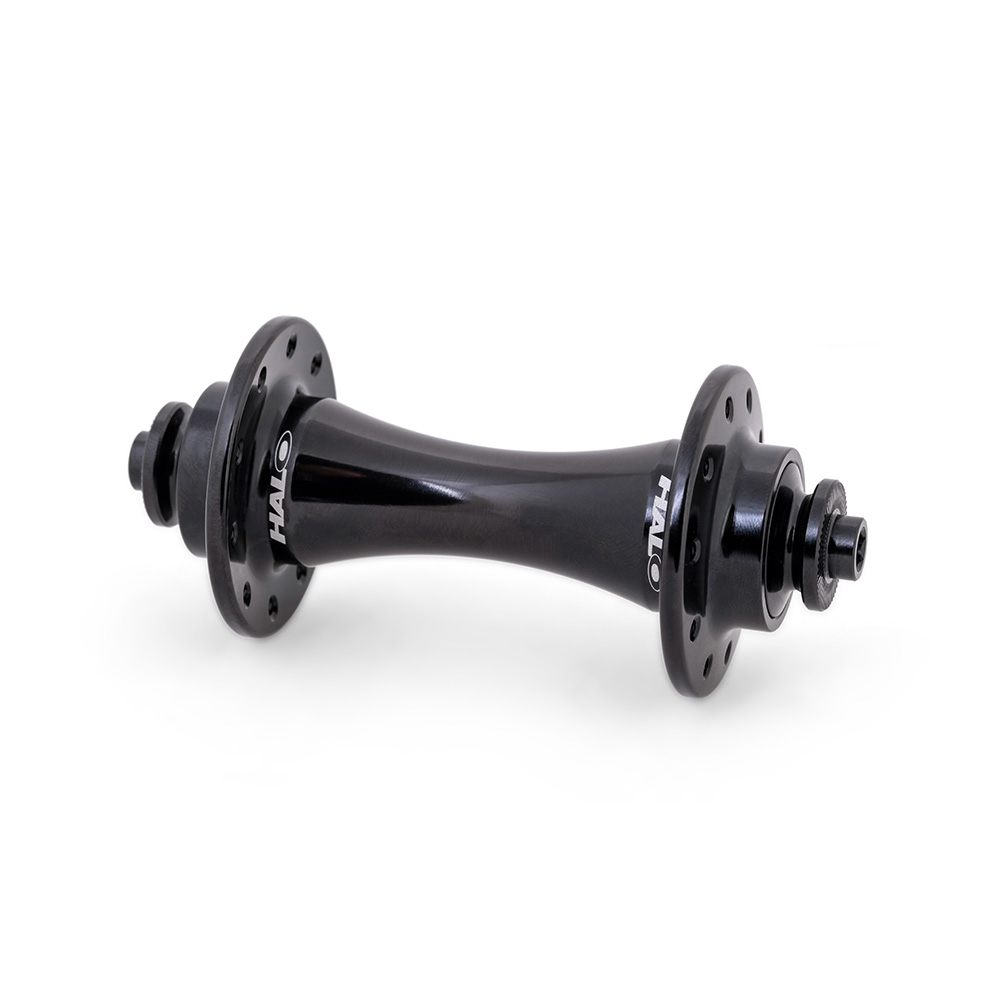 Halo Black 20H RS2 Front Hub Black