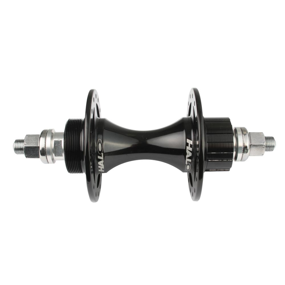 Halo Fix-G Rear Track Hub – Fixed/HG Spline | 32H & 36H | Black or Silver
