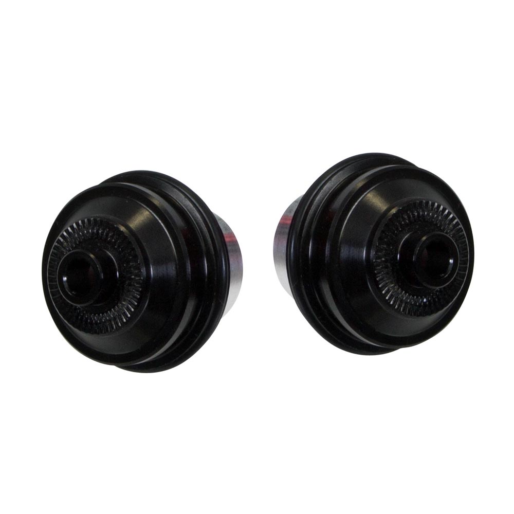 Halo QR5/9 MT and FAT Front Hub Axle Ends Black