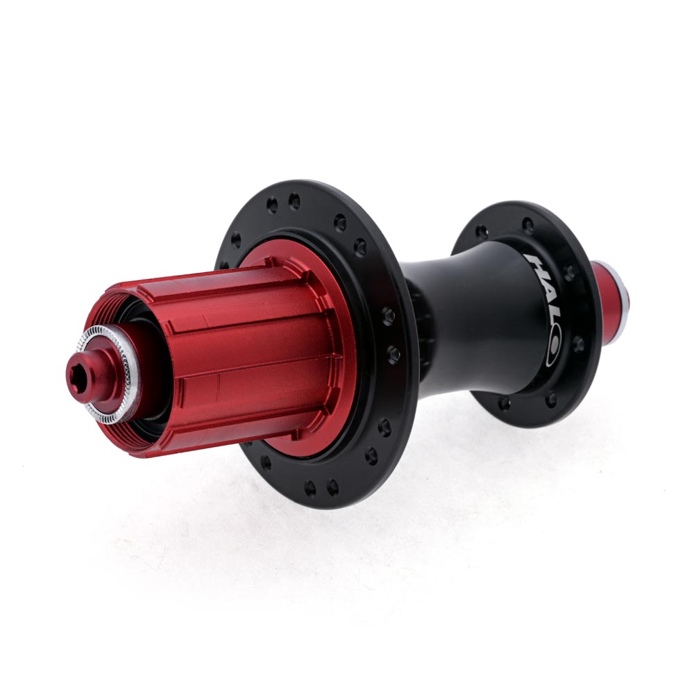 Halo RS 6-Drive Rear Hub 16/8E Shimano Black