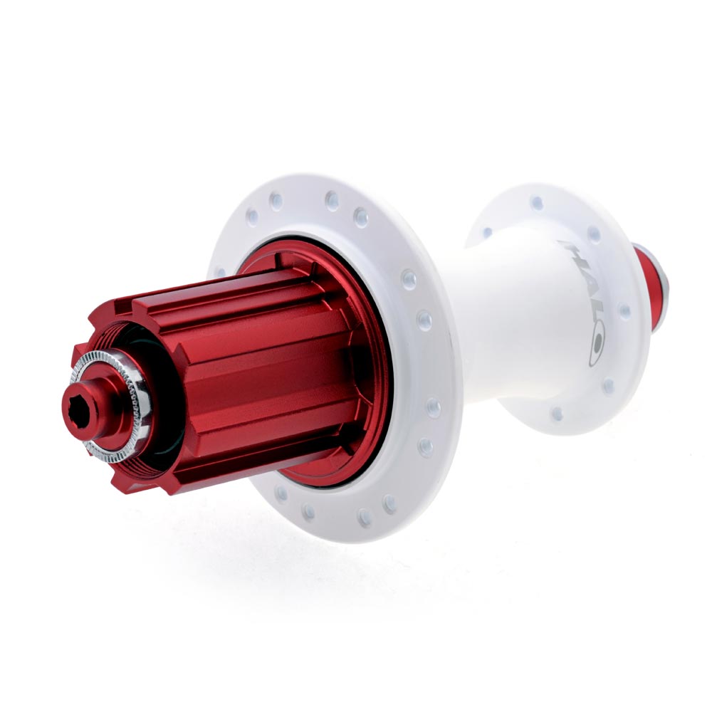 Halo RS 6-Drive Rear Hub 16/8E Campag White