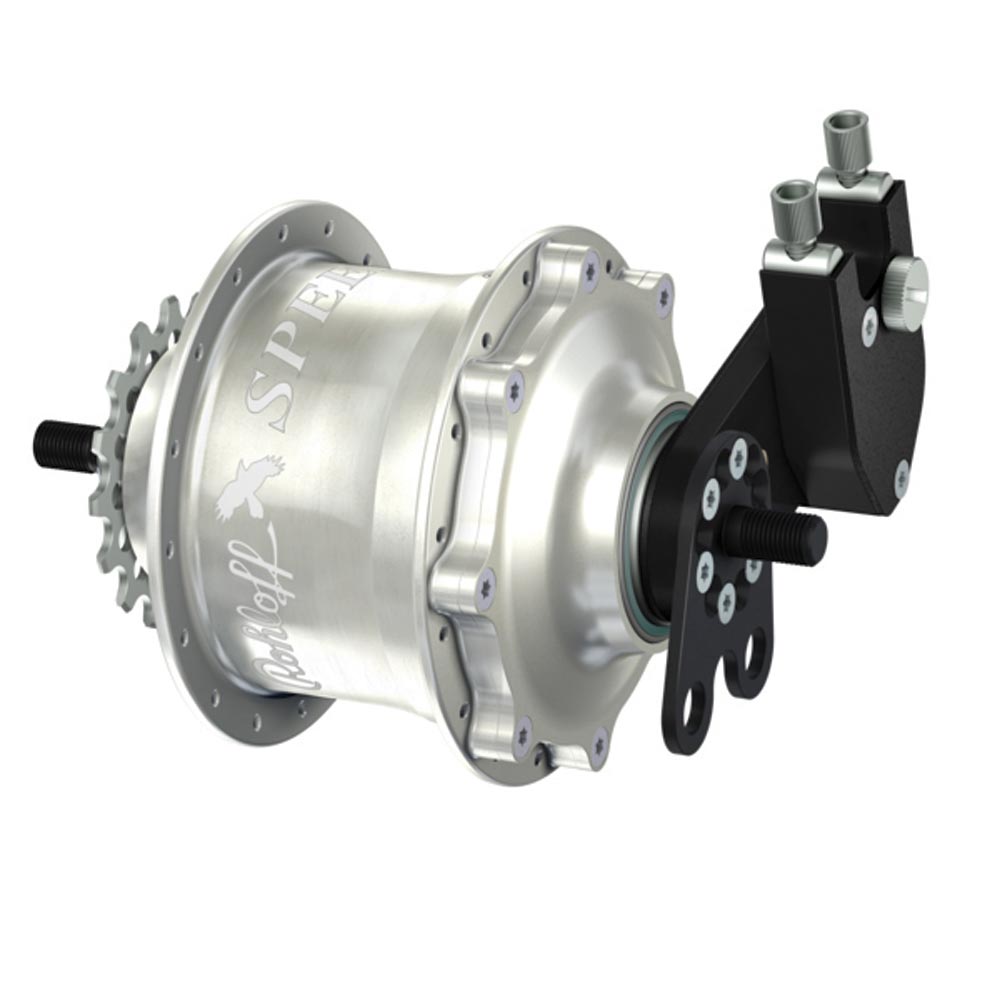 Rohloff Standard Speedhub Touring Spindle (TS) Ext Cable Route 32H