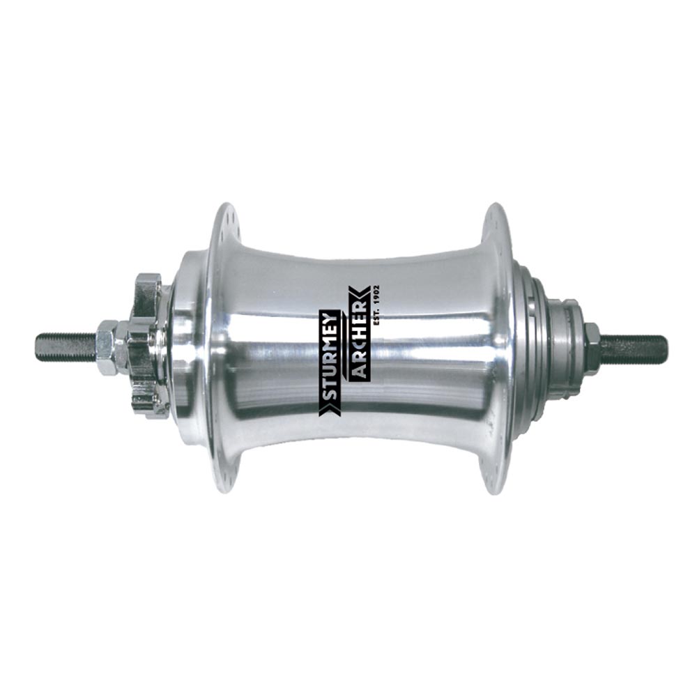 Sturmey Archer SX-RK3 3sp Gear Hub Rear Internally Geared 36H Silver