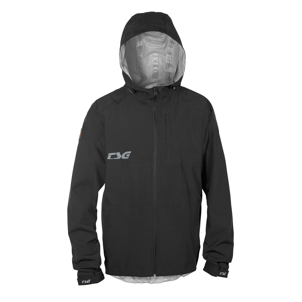 TSG Drop Rain Jacket Black Small