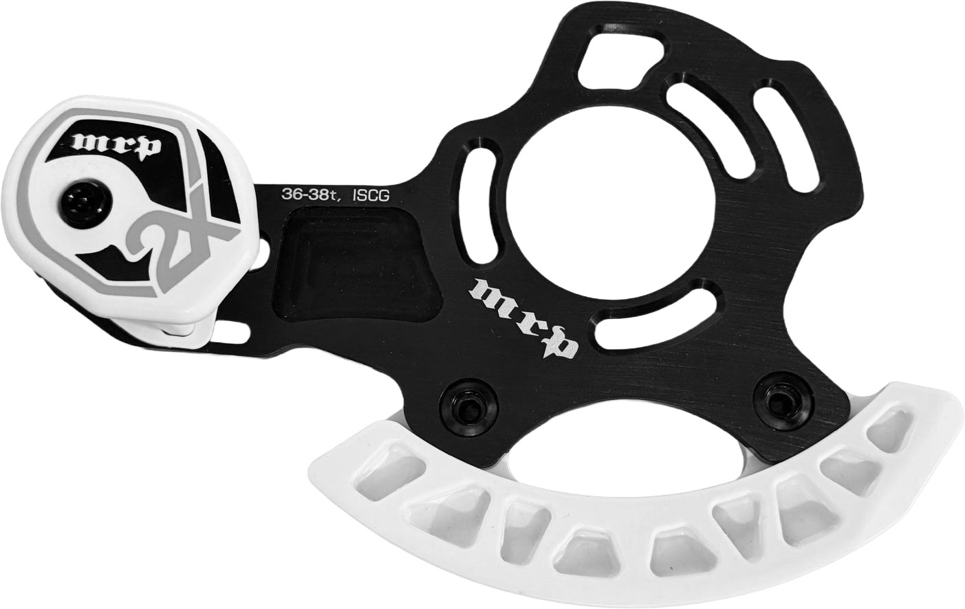 MRP 2x Dual Ring Chain Guide 34-38t ISCG White
