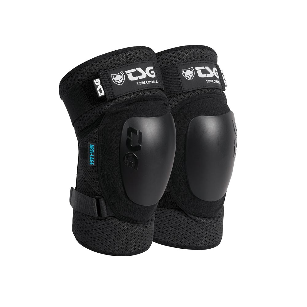 TSG Tahoe Cap Air A Knee Guards Pads Bike Protection Black