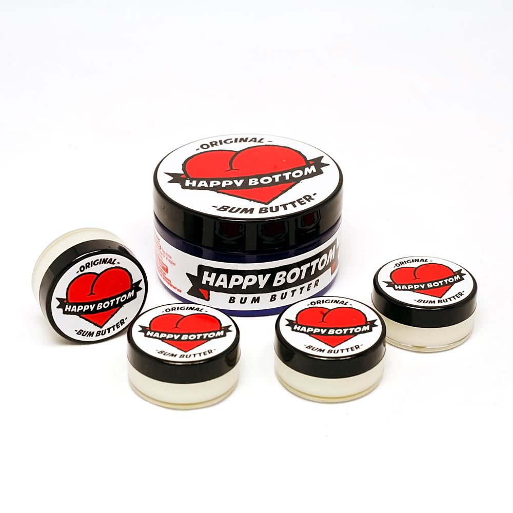 Happy Bottom Bum Butter Knob 10ml Cycling Pain Relief