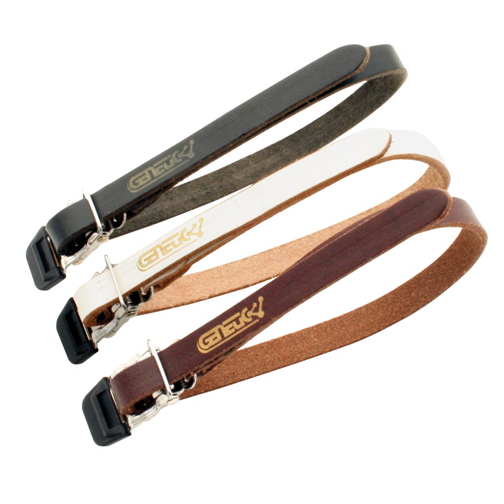 Bike Pedal Toe Straps Genetic Leather Classic Single Type