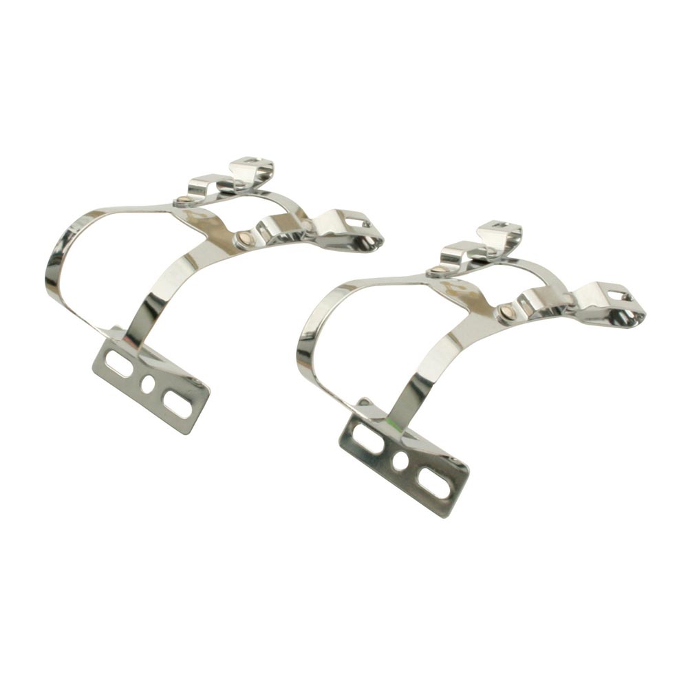 Genetic classic type toe clips for twin/double straps - Picture 2 of 2