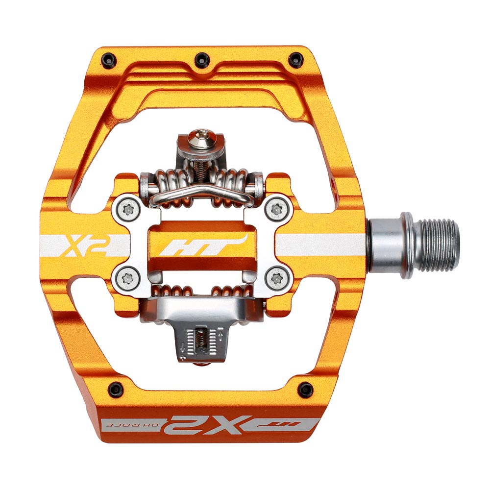 HT Components Orange 9/16" X2 Pedals