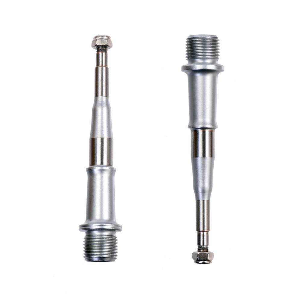 HT Components T-1 Pedal Axle Kit 2017 on (Blue Seals) CrMo 9/16"