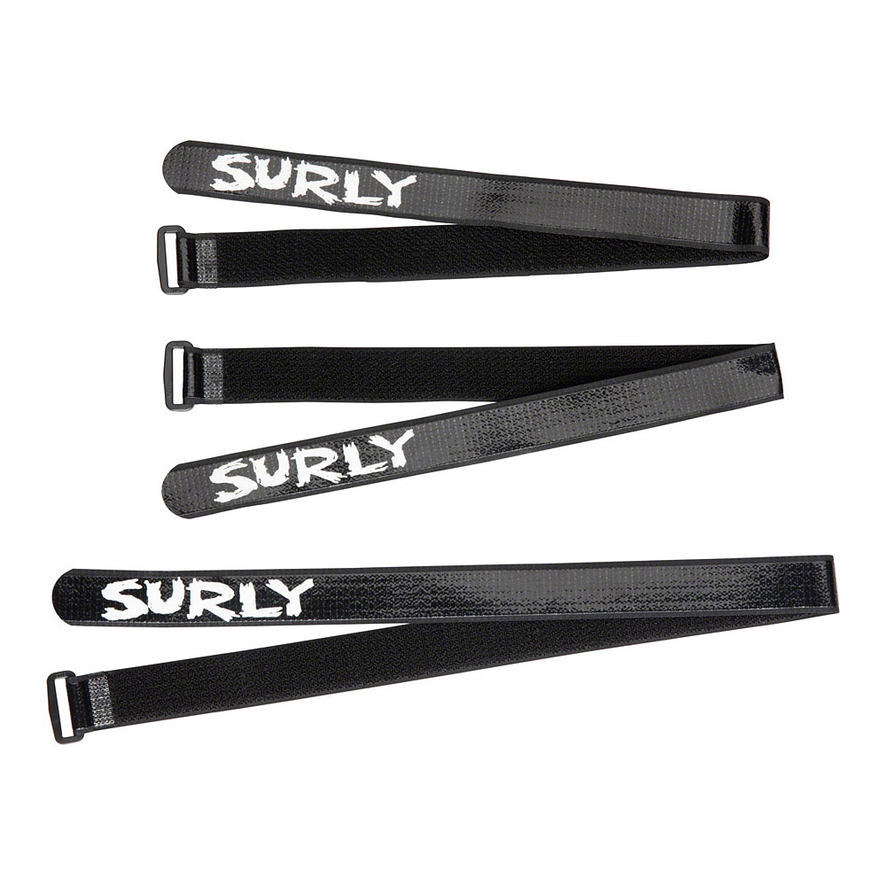 Surly Black 550/695mm Whip Lash Gear Straps
