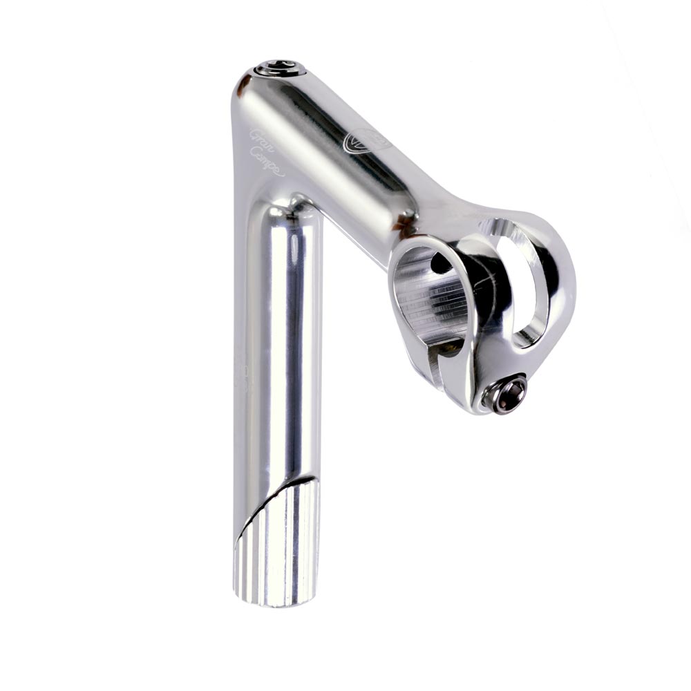 Dia-Compe ENE Alloy Hole-in Quill Road Quill Stem 15 Deg 80mm Reach Polished