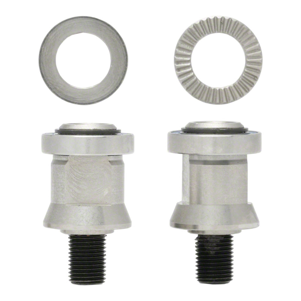 Surly Trailer Hitch Nuts M10 x 1 Silver