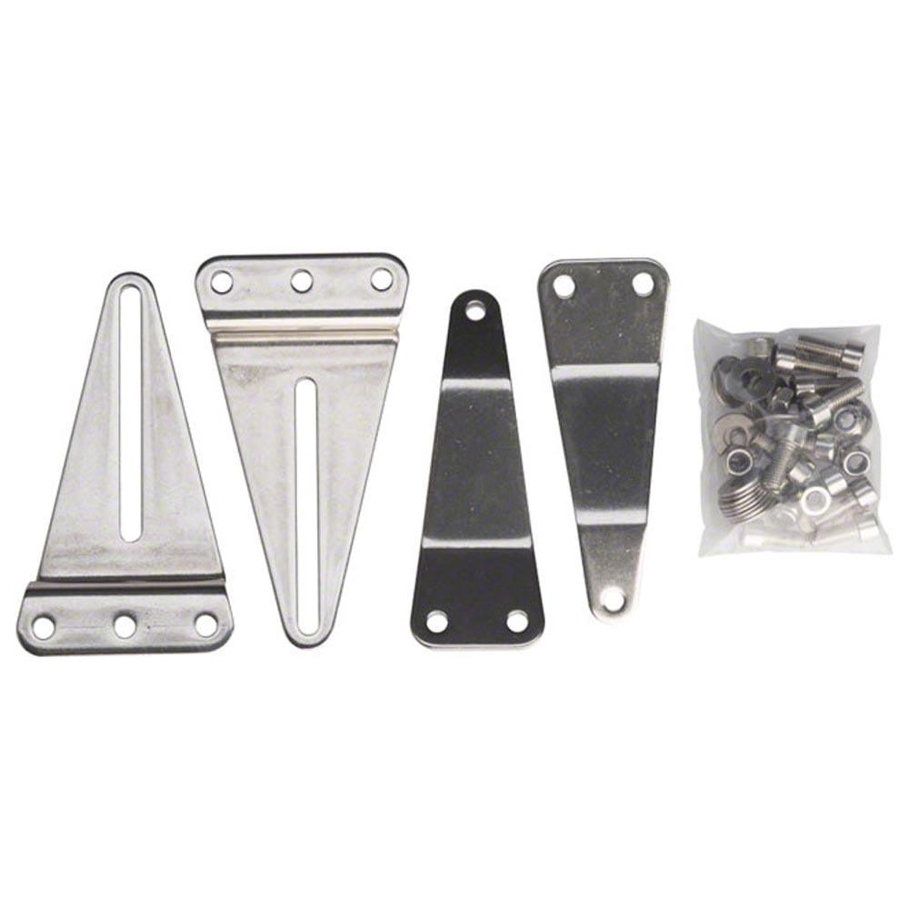 Surly Nice Rack Front Plate Kit 1 Silver