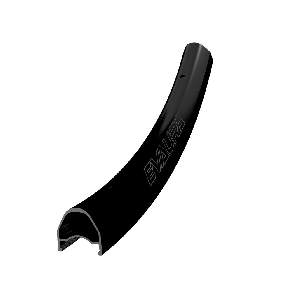 Halo Stealth Black 24H Evaura Disc Rim 700c