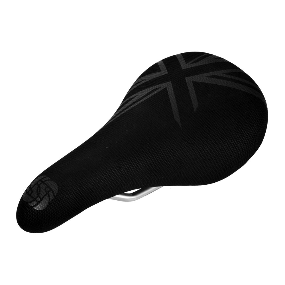 Gusset Fat Black Jack Padded Bike Seat Railed Saddle 247 x 139mm 