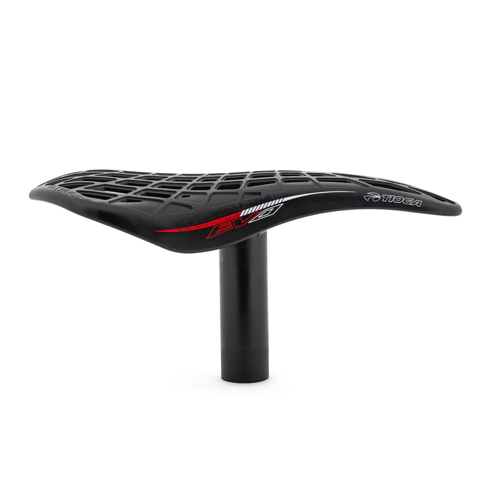 Tioga Black 27.2mm D-Spyder EVO Race Saddle