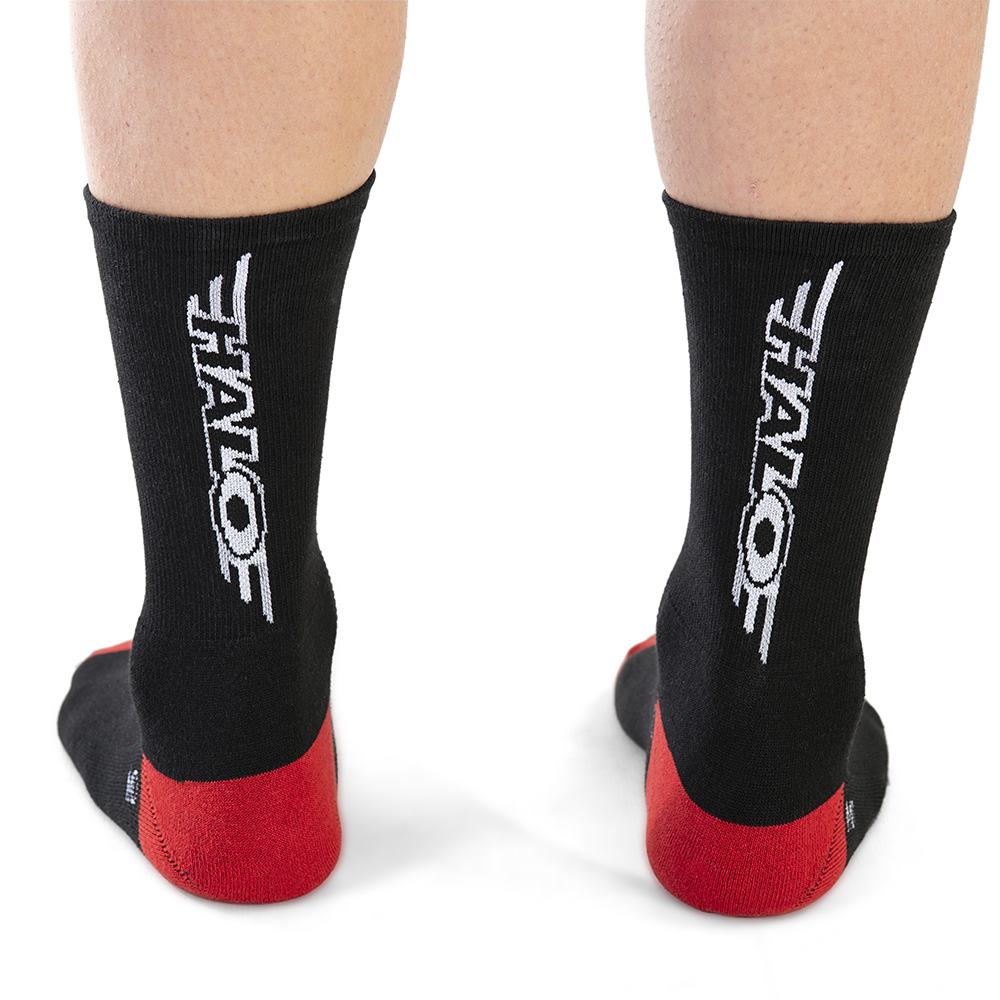 Halo Logo Socks Cotton Black