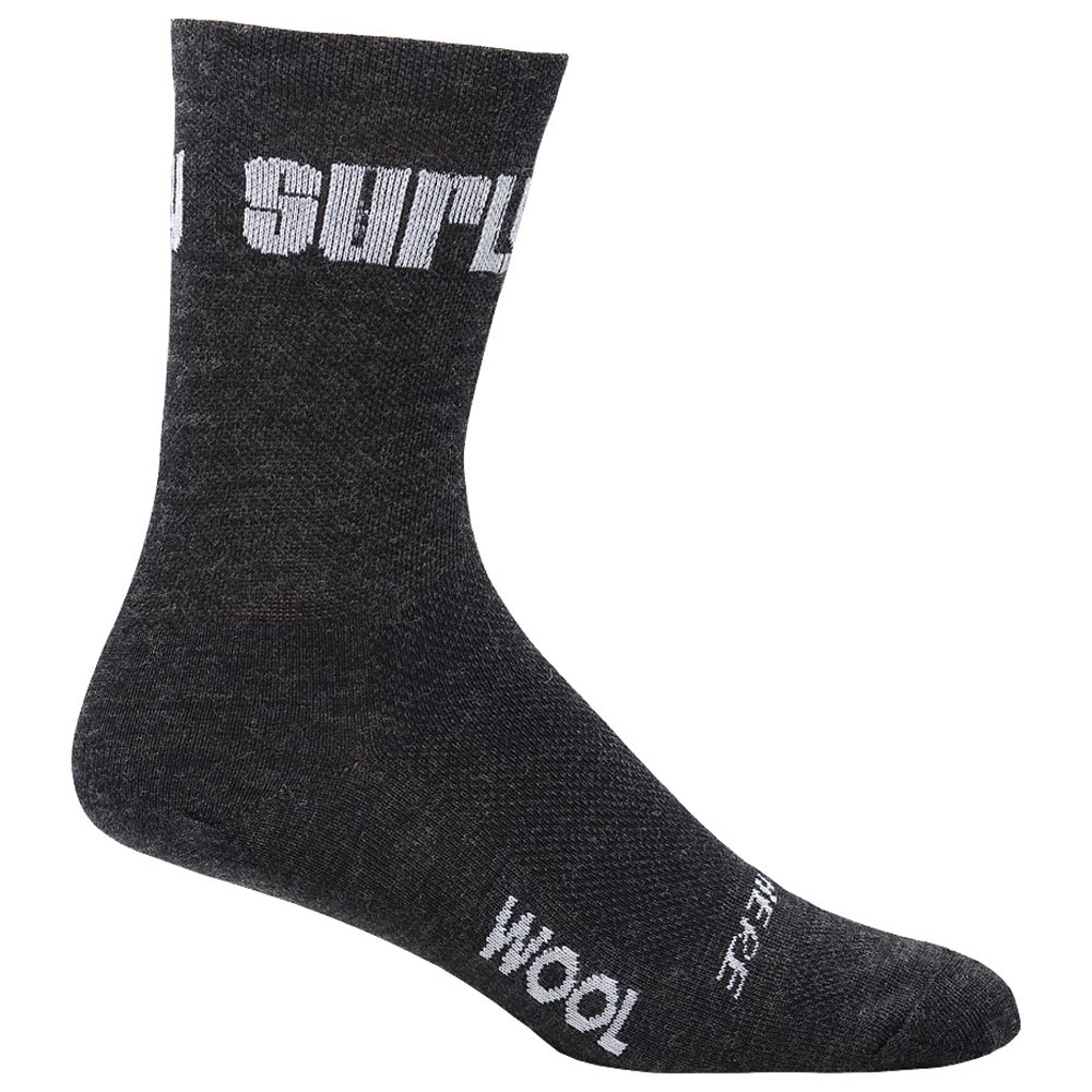 Surly Black L Logo Socks
