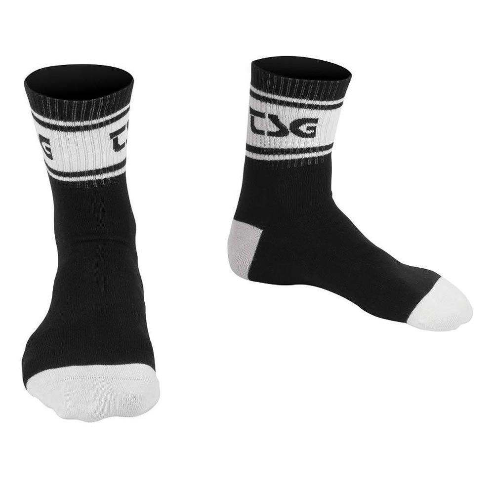TSG Black/White 39-42 (UK6-8) Logo Socks