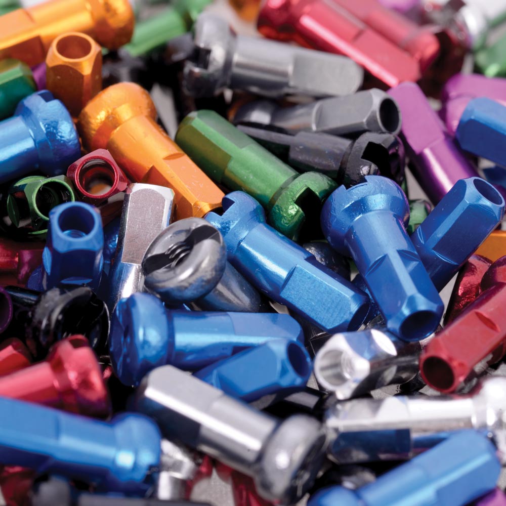 Halo 14g x 12mm Alloy Spoke Nipples x50